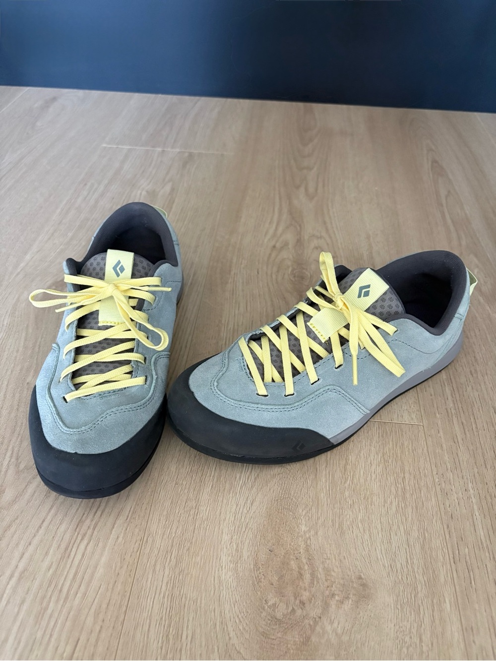 Black Diamond Equipment Blue Suede Sneakers